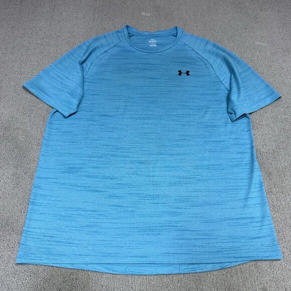 Under Armour T-Shirt Men’s Blue Short Sleeve Size XL - Picture 1 of 10